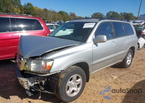 2007 Toyota Highlander from USA, damaged, VIN JTEGD21A370168744